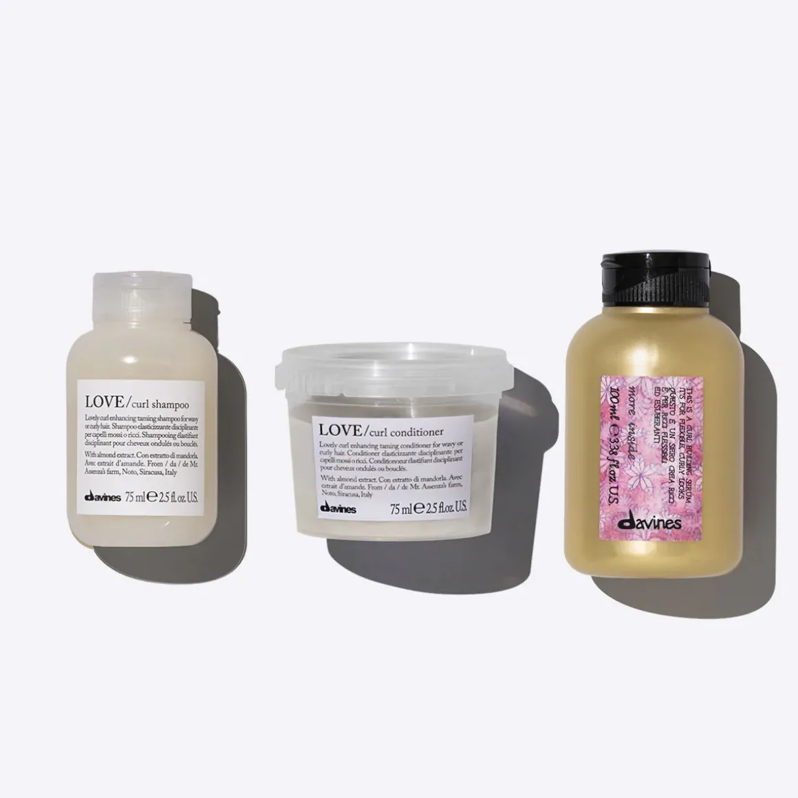 Davines Travel Sizes>Curls Love Travel Set